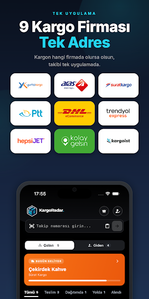 Kargo Radar - Kargo Takip Screenshot 0