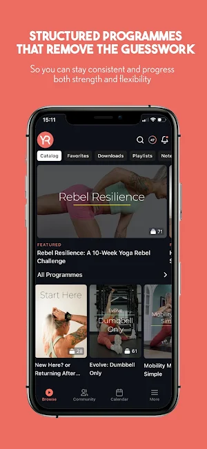 The Yoga Rebel Studio Screenshot 2