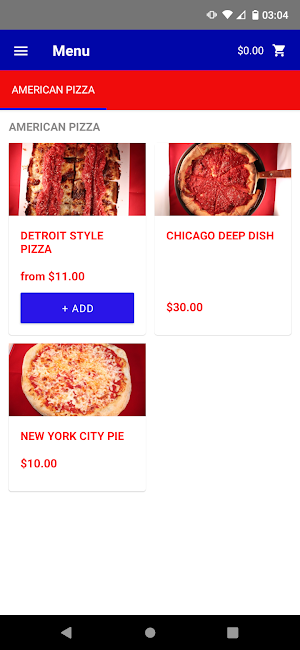 Uncle Dom's American Pizza Screenshot 1