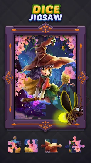 Dice Jigsaw Puzzle Screenshot 3