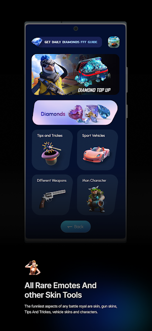 FF Skin Tools & Daily Diamonds Screenshot 1