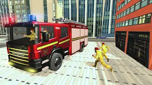 911 Fire Rescue Truck Driver Simulator 2020 Screenshot 0