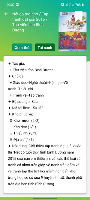 Thư viện tỉnh Bình Dương Screenshot 3