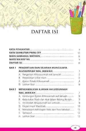 Buku Ke-NU-an Aswaja Kelas 8 Screenshot 1