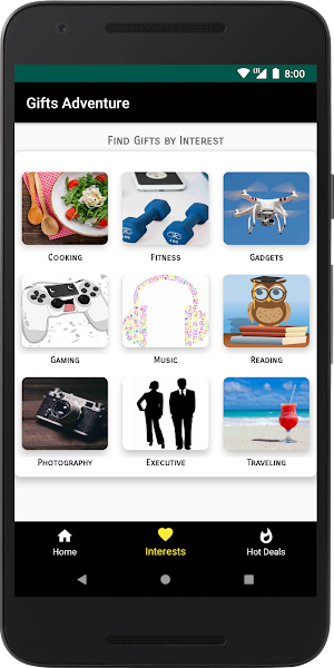 Gifts Adventure - Gift Finder  Screenshot 1