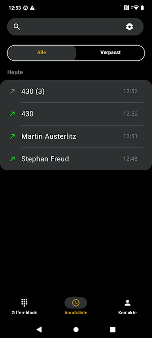 Smart-SIP-Phone Screenshot 1