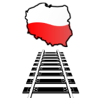 Railway lines in Poland