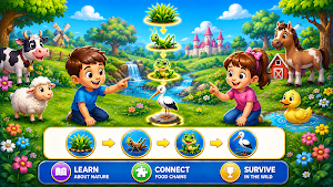 EcoLoop: Kids Animal Puzzle Screenshot 0