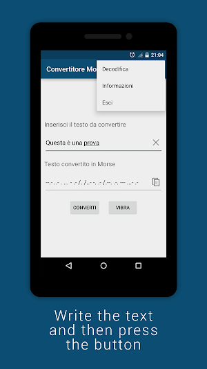 Material Morse Converter Screenshot 1