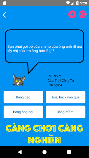 Hỏi Ngu 2018 Screenshot 3