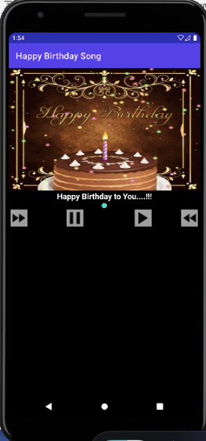 Happy Birthday Song Screenshot 1