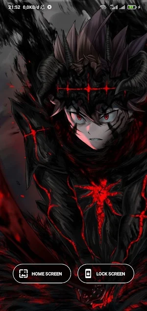Wallpaper Black Clover Screenshot 2