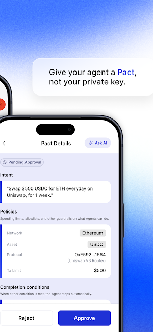 Cobo Agentic Wallet Screenshot 1