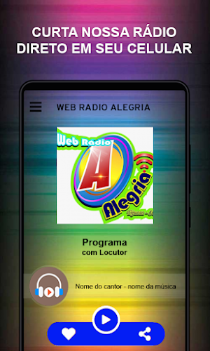WEB RADIO ALEGRIA Screenshot 0