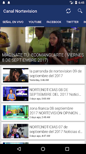 Canal Nortevision Screenshot 1