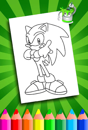 Soni Coloring Boom Hedgehogs Screenshot 1