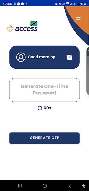 Access TZ eToken Screenshot 1