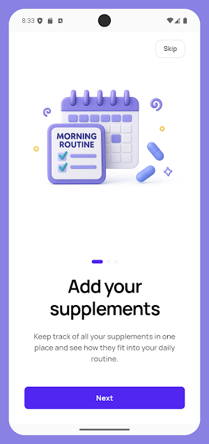 Supps - Supplement Tracker Screenshot 0