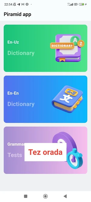 Piramid English App Screenshot 2