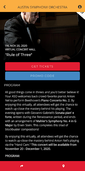 Austin Symphony Screenshot 1
