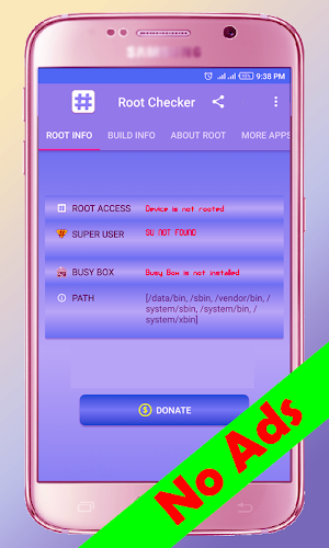 Root Check & Info Pro (No Ads) Screenshot 1