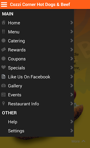 Cozzi Corner Hot Dogs & Beef Screenshot 1