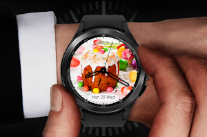 EY44 Easter Cake Analog Watch Screenshot 1