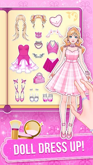 DIY Paper Doll: Dress Up Games Screenshot 2