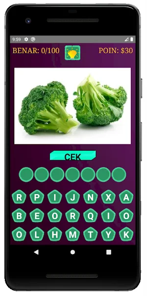 Tebak Nama Buah dan Sayuran Screenshot 1