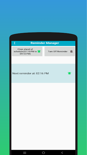 Water Drink Reminder App Screenshot 2