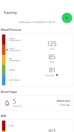 Health Sync Screenshot 2