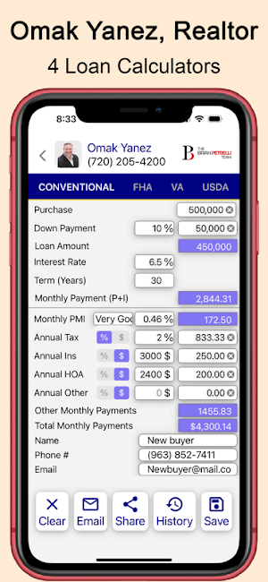 Omak Yanez, Realtor Screenshot 3