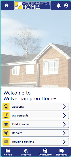 Wolverhampton Homes Screenshot 1
