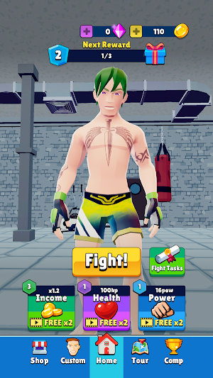 Swipe Fight 2 Screenshot 0