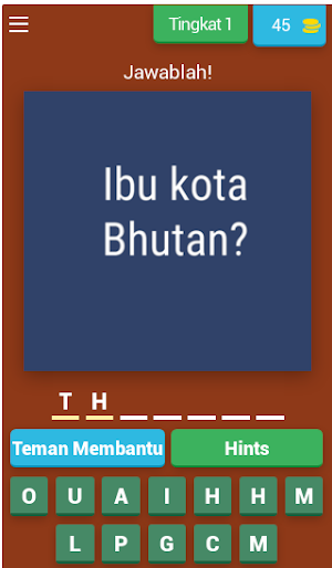 Quizz Tebak Ibu Kota Screenshot 3