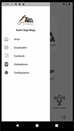 Radio Vega Mega Screenshot 2