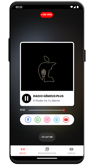 Radio Génesis Plus Screenshot 2