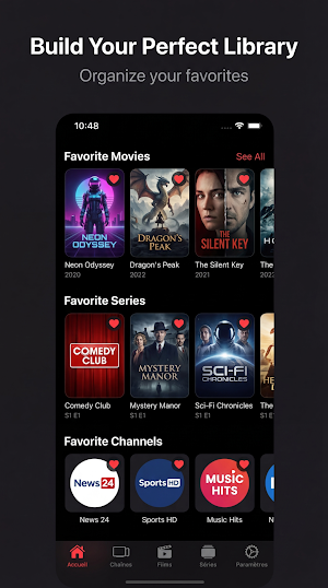 Firy IPTV - Smart M3U Player Screenshot 1