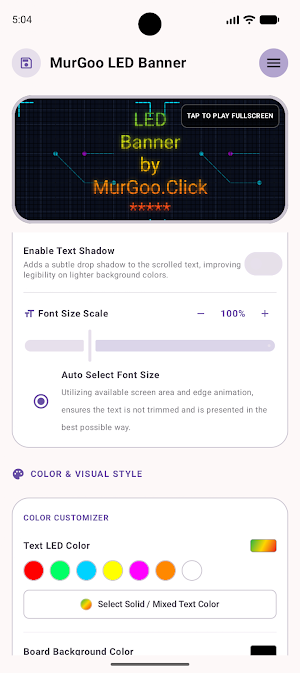 LED Banner: Scroller Marquee Screenshot 1