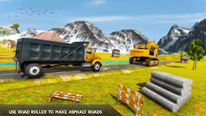 Excavator: Road Construction Screenshot 2
