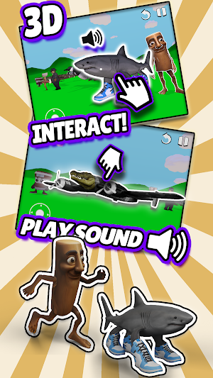 Italian Brainrot 3D: Tung Quiz Screenshot 0