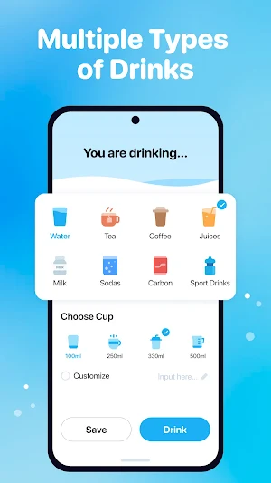 Water Tracker-Dolphin Reminder Screenshot 1