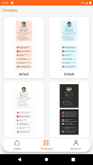izCard Screenshot 1