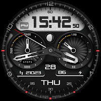 Colorful Hybrid Watch Face