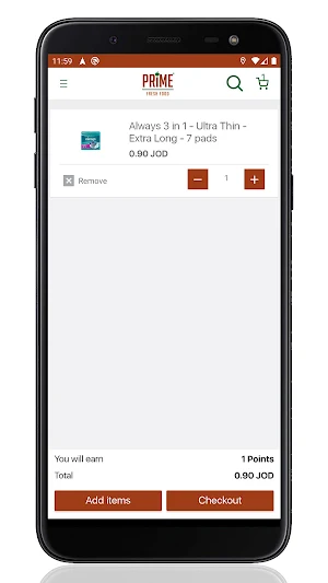 Prime Fresh Food Screenshot 3