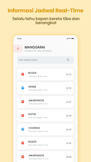 Jadwal KRL - Commuter Line Screenshot 2