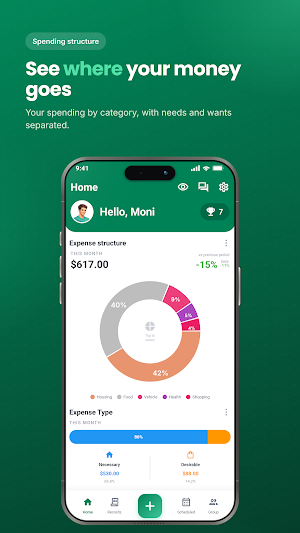 Monely: Money Manager Screenshot 2