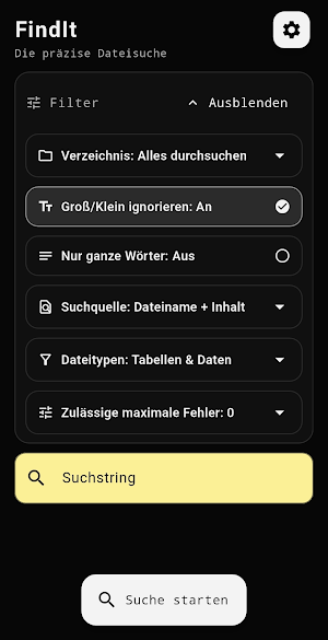 FindIt - Precise File Search Screenshot 3