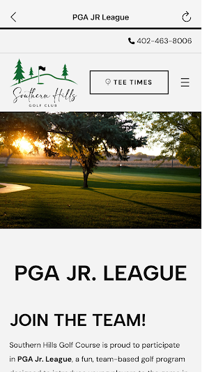 Southern Hills Golf Club. Screenshot 1