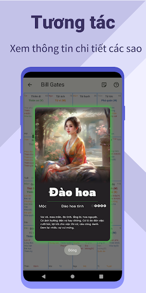 Lá số  tử vi - Diệu tinh tú Screenshot 3